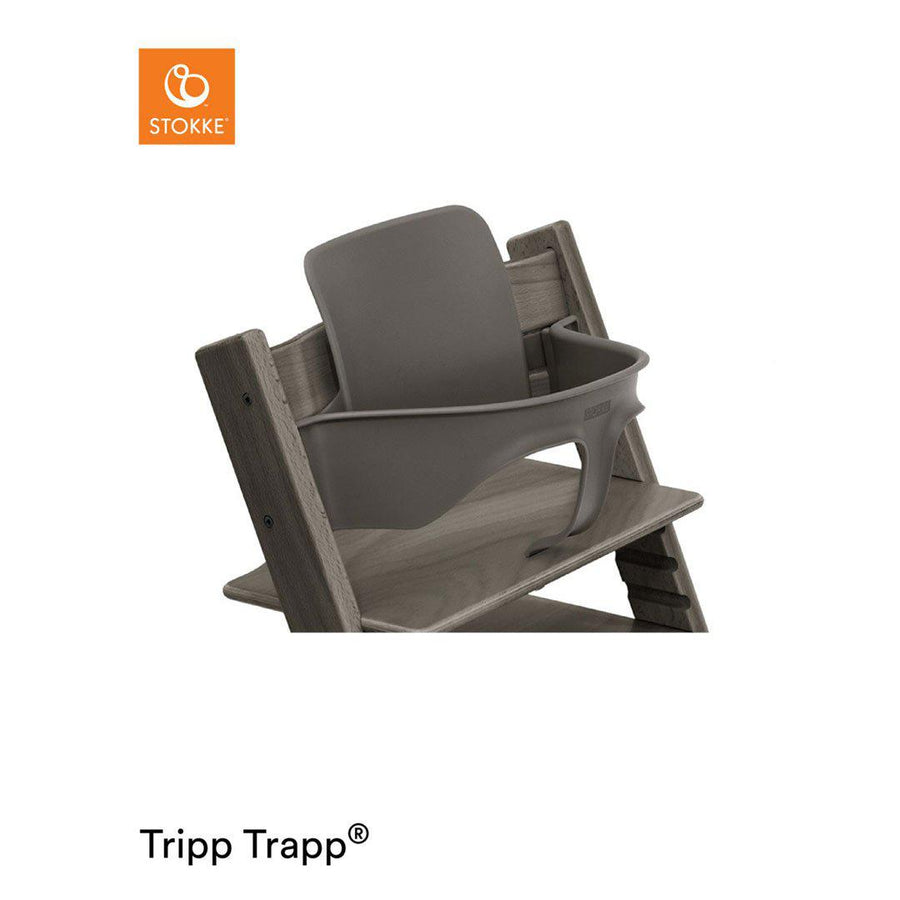 Stokke Tripp Trapp Baby Set - Haze Grey-Highchair Accessories- | Natural Baby Shower