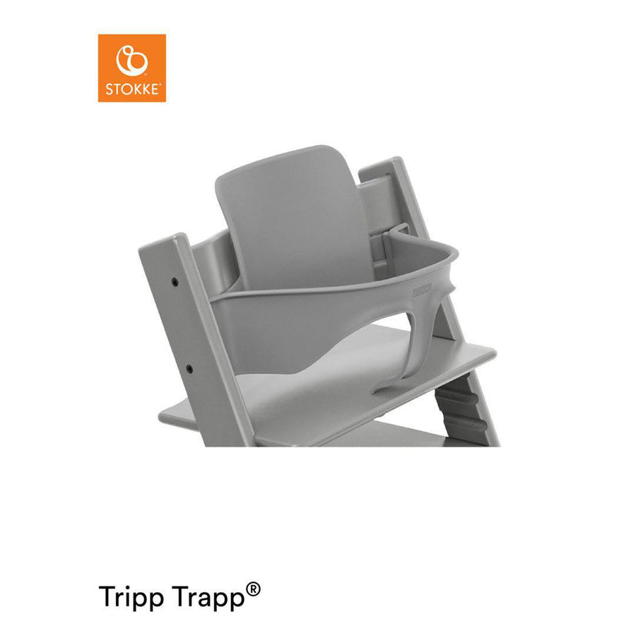 Stokke Tripp Trapp Baby Set - Storm Grey-Highchair Accessories- | Natural Baby Shower