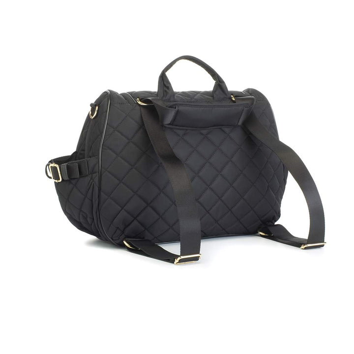 Storksak Poppy Quilt Changing Bag - Black-Changing Bags-Black- | Natural Baby Shower