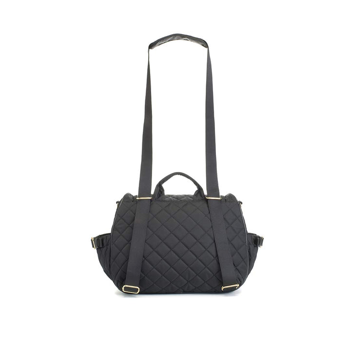 Storksak Poppy Quilt Changing Bag - Black-Changing Bags-Black- | Natural Baby Shower
