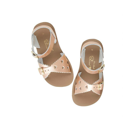 Salt-Water Sun-San Kids Sandals - Sweetheart - Rose Gold-Sandals-Rose Gold-SW 5 Child (UK 4) | Natural Baby Shower