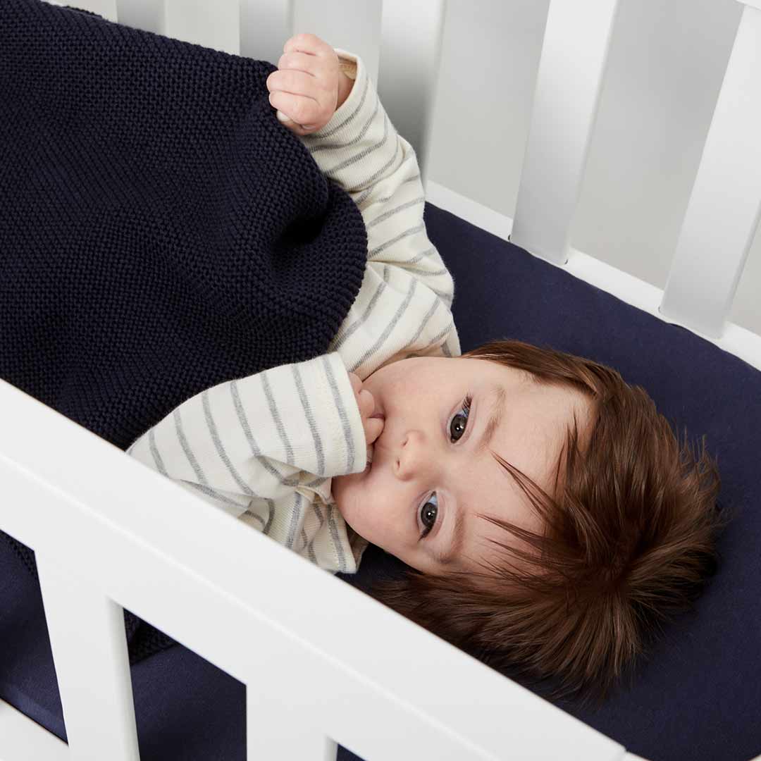 Little green sheep cot sheet online