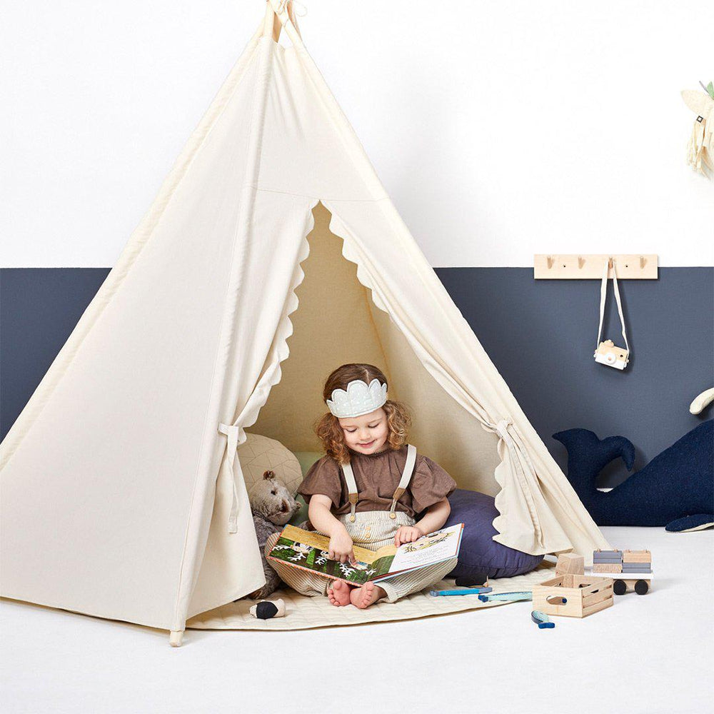 The Little Green Sheep Teepee - Linen-Teepees- | Natural Baby Shower