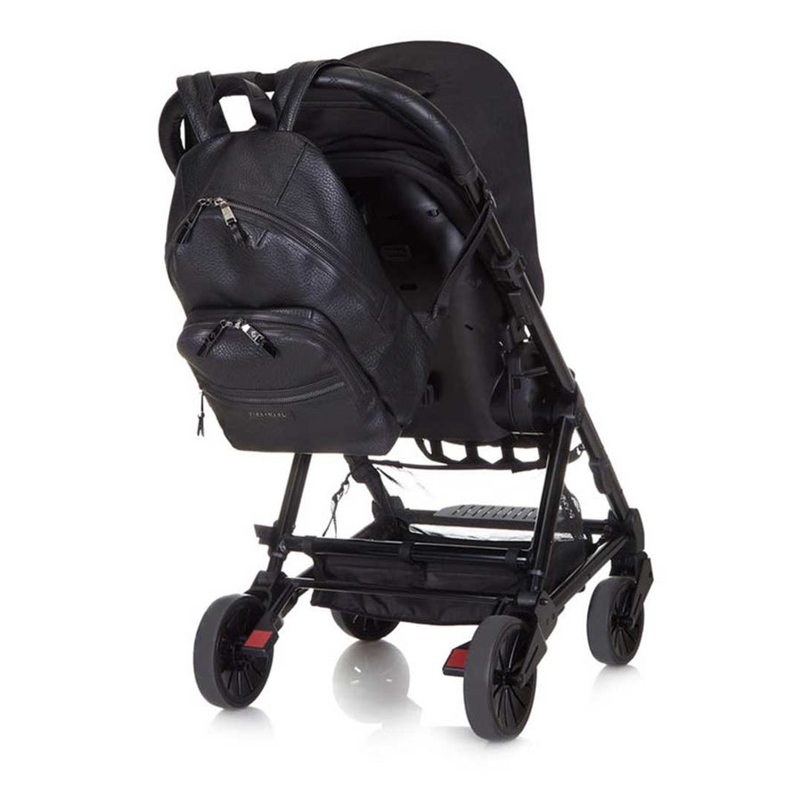 Tiba + Marl Elwood Changing Backpack Black Snake Natural Baby Shower