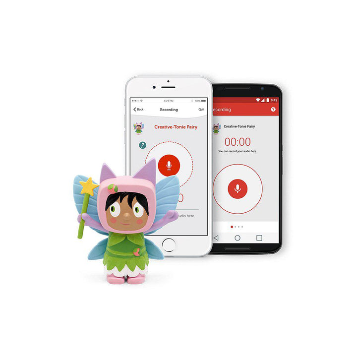 Tonies Creative Tonie - Fairy-Audio Player Cards + Characters- | Natural Baby Shower