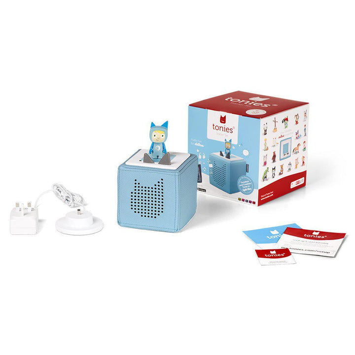 Outlet - Tonies Toniebox Starter Set - Light Blue-Audio Players- | Natural Baby Shower