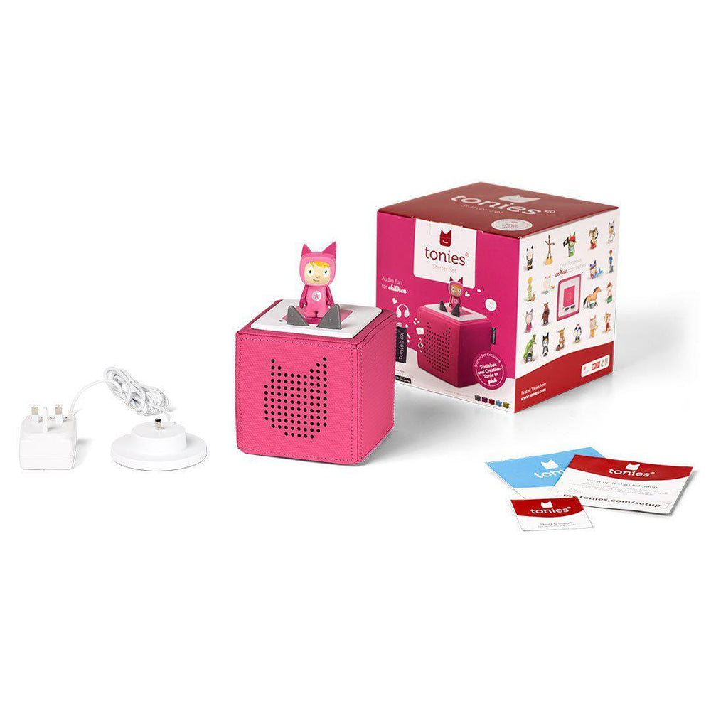 Tonies Starter Bundle - Pink-Audio Players- | Natural Baby Shower