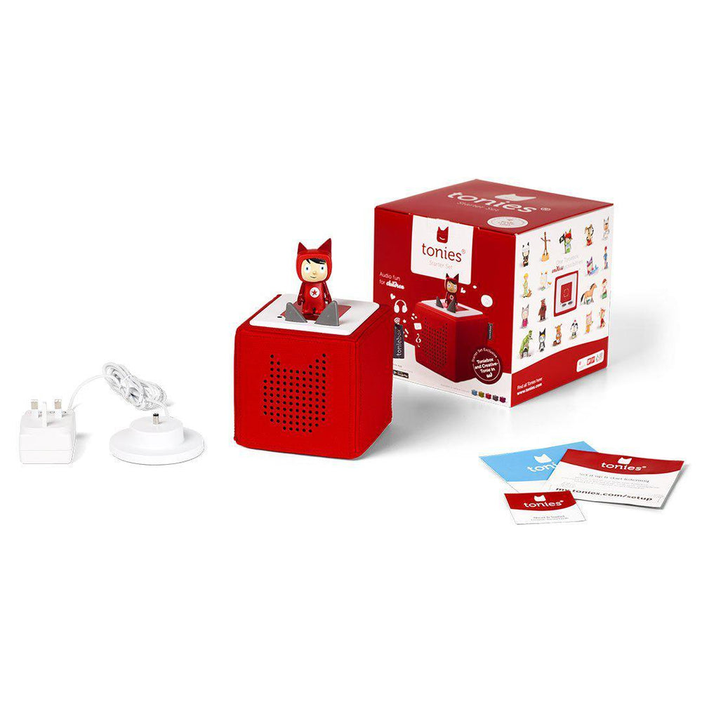 Tonies Starter Bundle - Red-Audio Players- | Natural Baby Shower