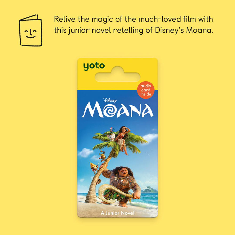 Yoto Card - Disney: Moana-Audio Player Cards + Characters- | Natural Baby Shower