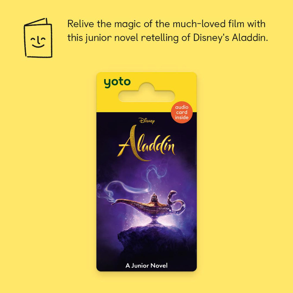 Yoto Card - Disney: Aladdin-Audio Player Cards + Characters- | Natural Baby Shower