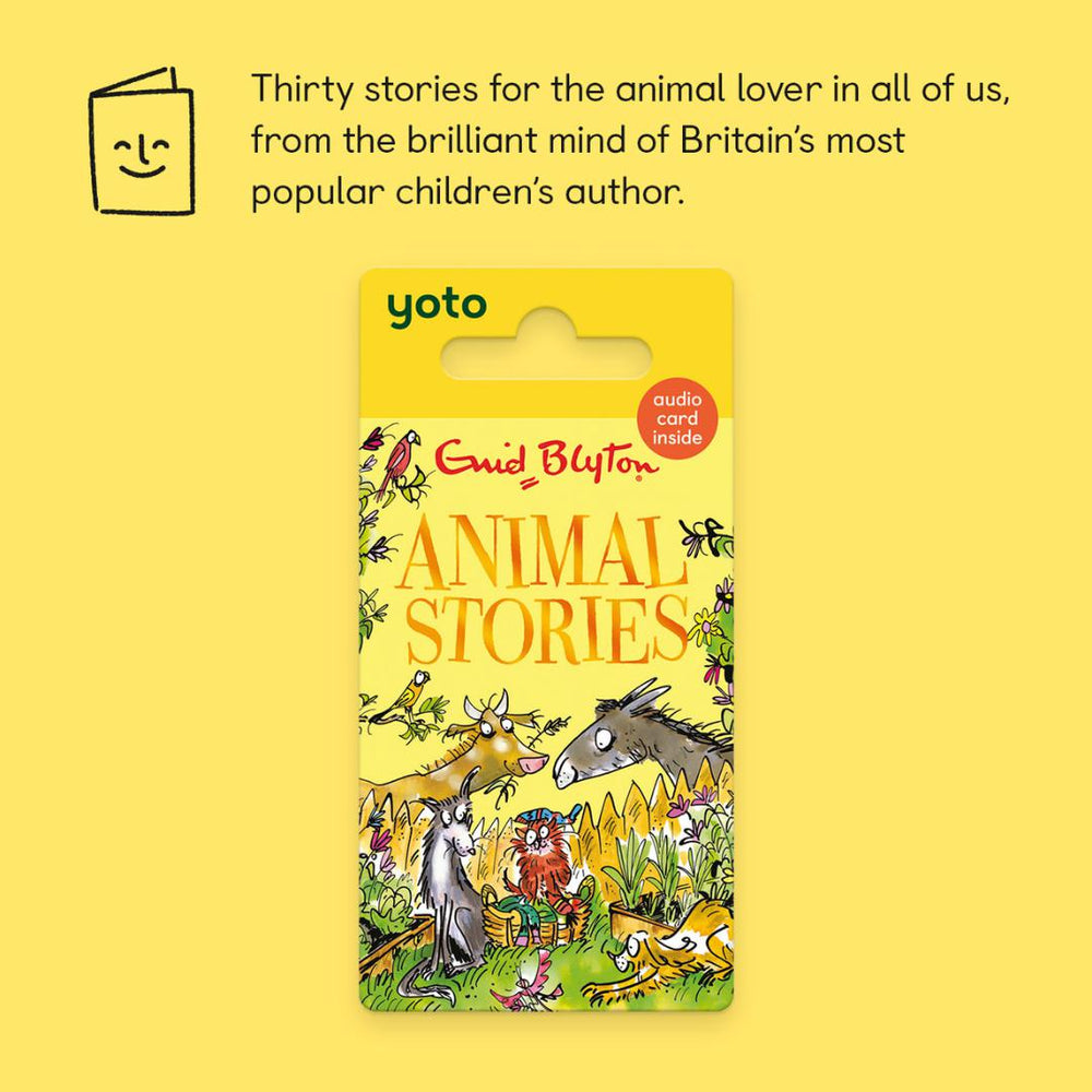 Yoto Card - Enid Blyton: Animal Stories-Audio Player Cards + Characters- | Natural Baby Shower