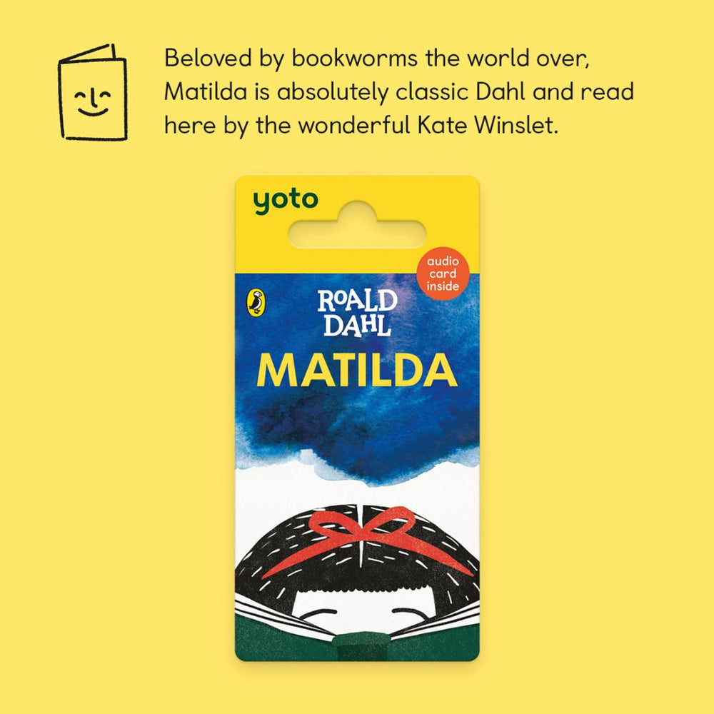 Yoto Card - Roald Dahl: Matilda-Audio Player Cards + Characters- | Natural Baby Shower