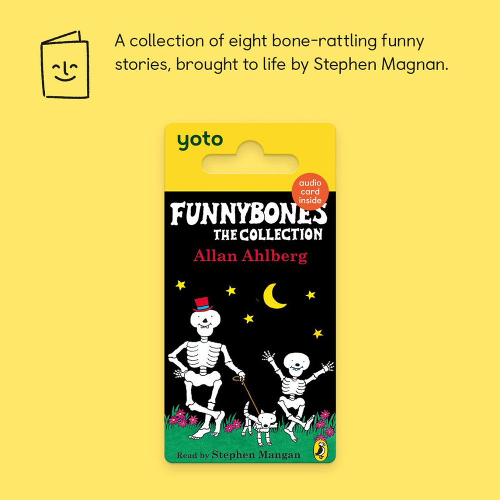 Yoto Card - Allan Ahlberg: Funnybones Collection-Audio Player Cards + Characters- | Natural Baby Shower