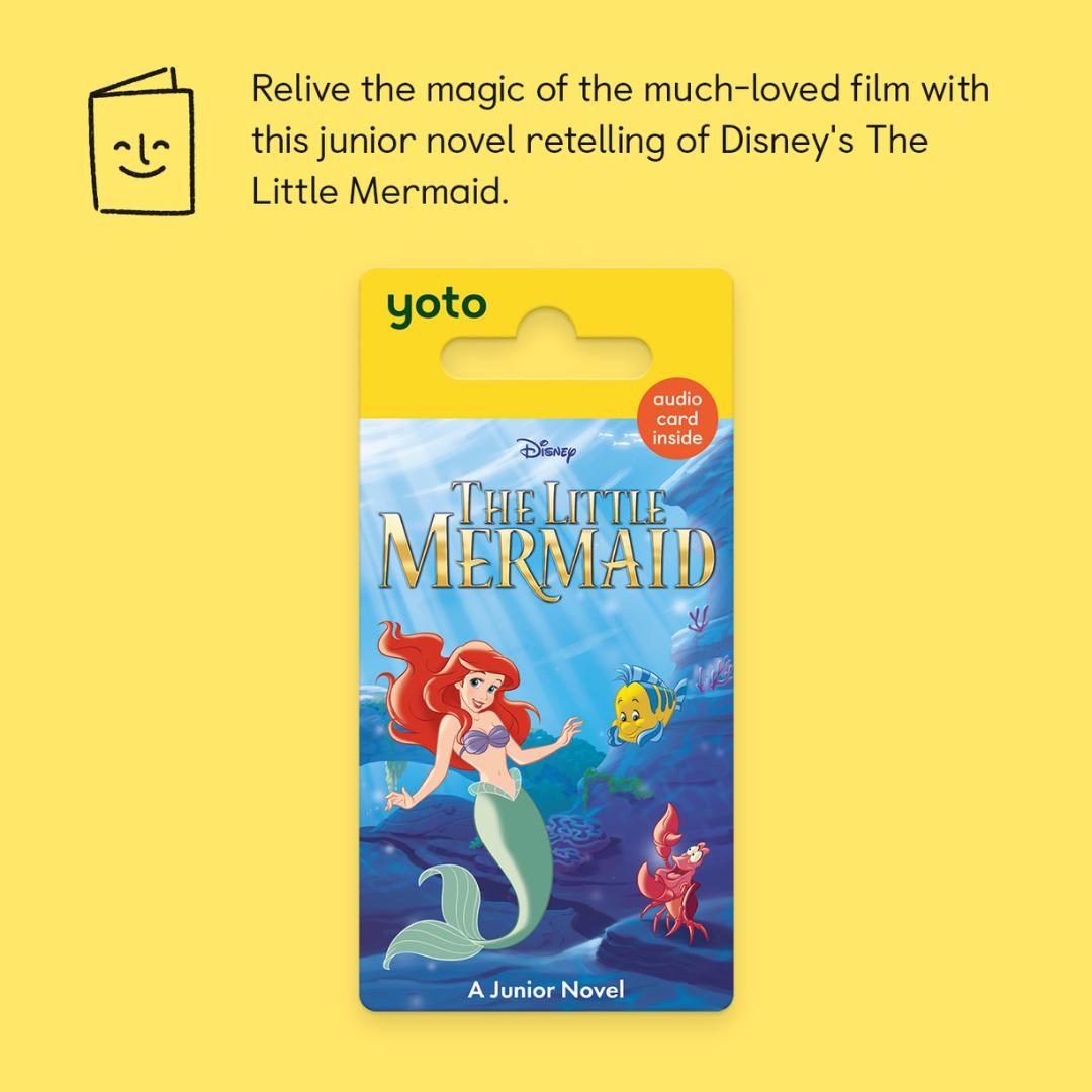 Yoto Card - Disney: The Little Mermaid-Audio Player Cards + Characters- | Natural Baby Shower