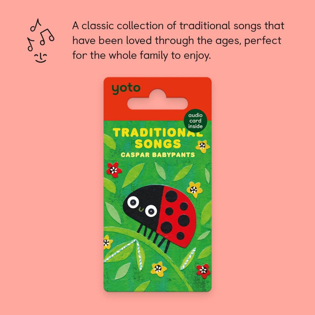 Yoto Super Simple Songs Audiokarte - Englische Kinderlieder Für Yoto Player & Mini, Fördert Fantasie