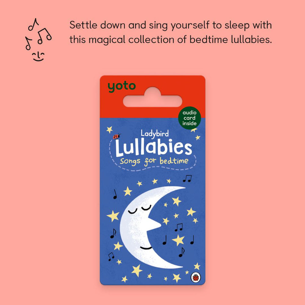 Yoto Card - Ladybird: Lullabies - Songs for Bedtime-Audio Player Cards + Characters- | Natural Baby Shower