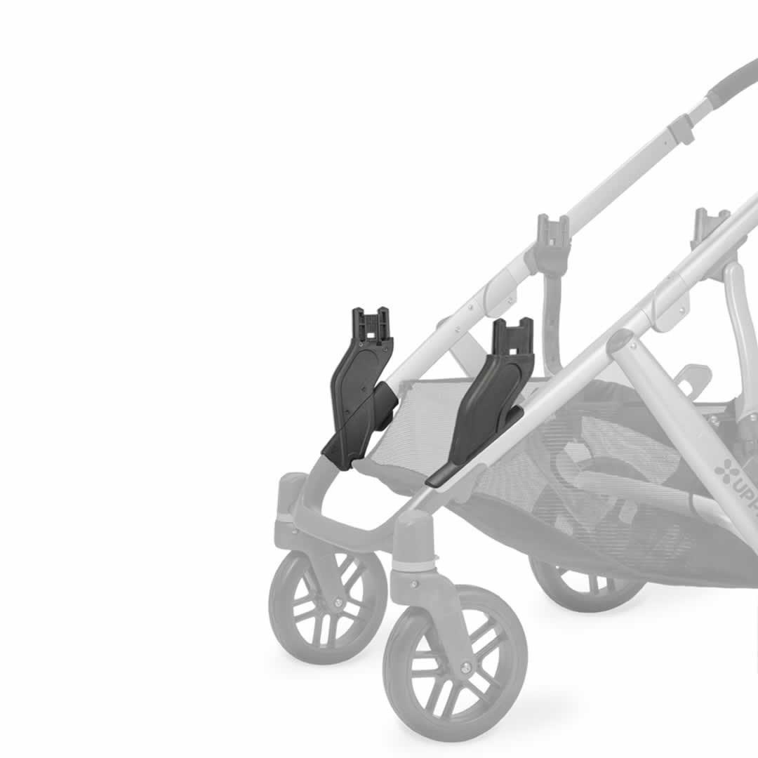 Uppababy vista double stroller attachment clearance