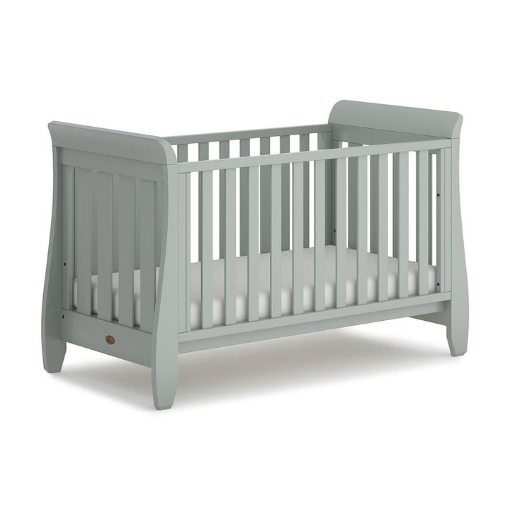 Boori Sleigh Urbane Cot Bed - Pebble-Cot Beds-Pebble-No Mattress | Natural Baby Shower