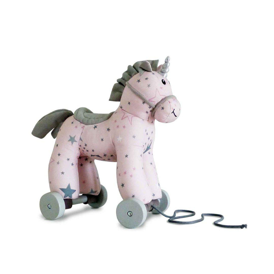 Little Bird Told Me - Pull-Along Unicorn - Celeste (6m+)-Pull-Alongs- | Natural Baby Shower