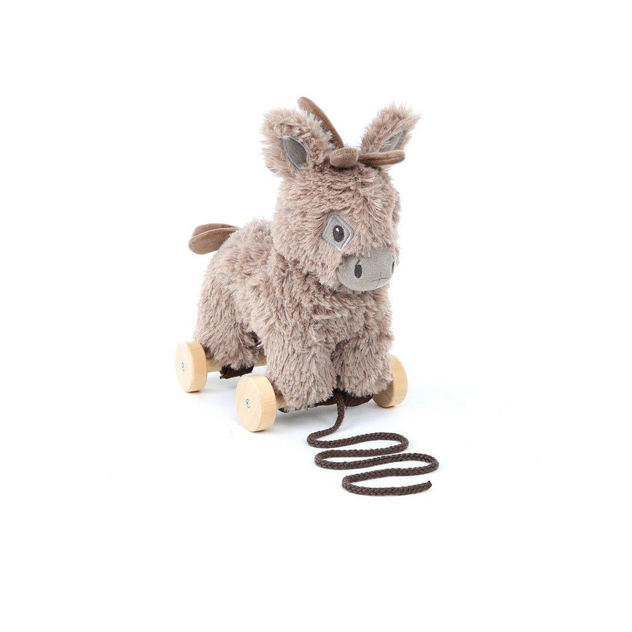 Little Bird Told Me - Pull-Along Donkey - Norbert (6m+)-Pull-Alongs- | Natural Baby Shower