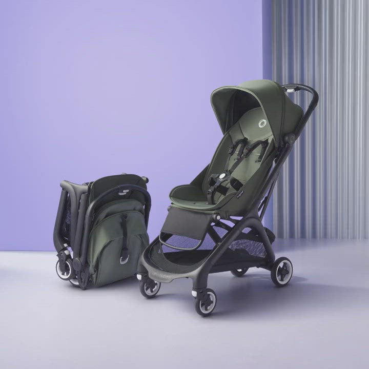 Bugaboo Butterfly Travel Pushchair - Black/Forest Green
