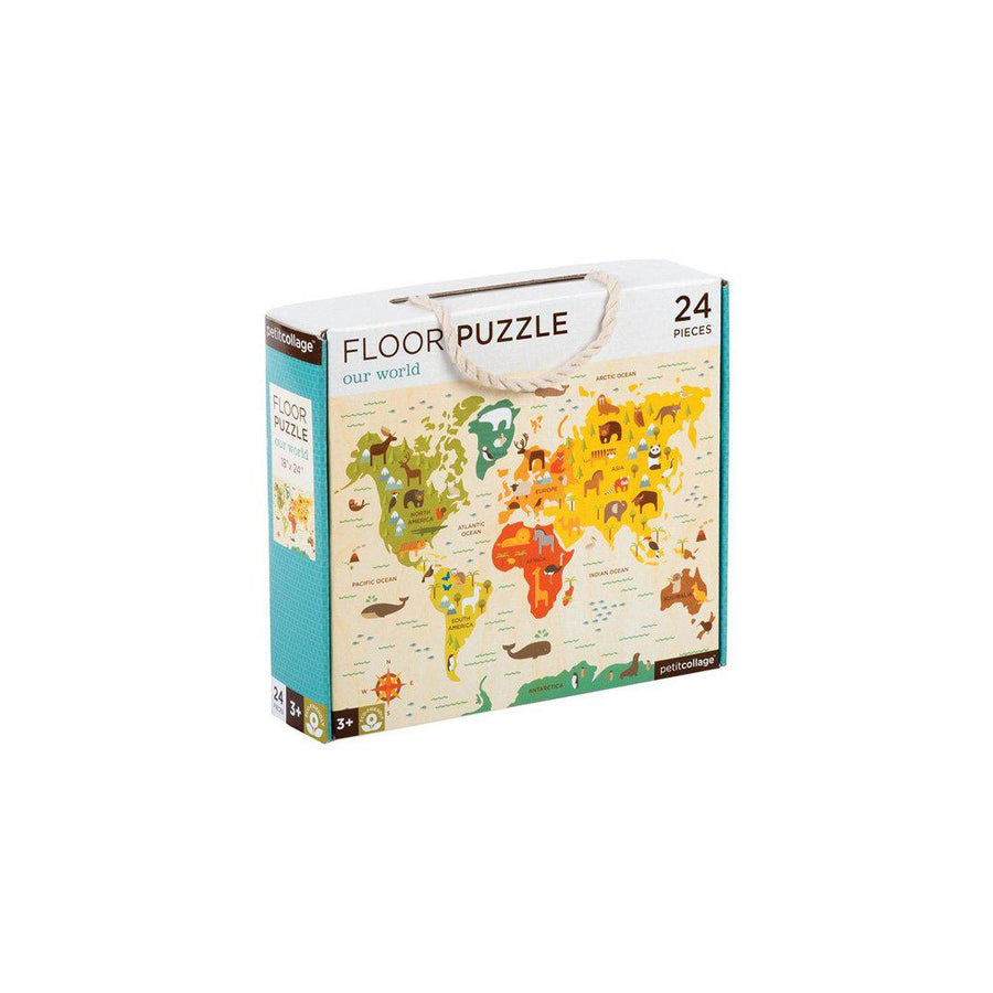 Abrams & Chronicle Floor Puzzle - Our World-Puzzles + Games- | Natural Baby Shower