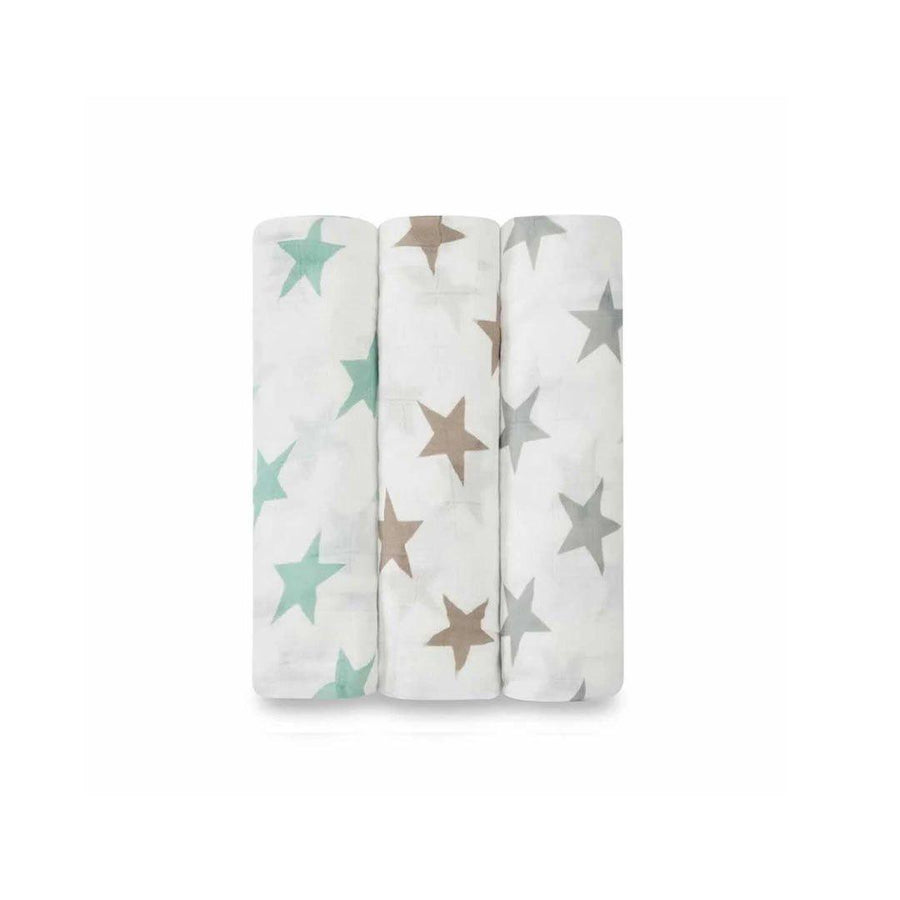 aden + anais Bamboo Swaddles - Milky Way - 3 Pack-Swaddling Wraps-Milky Way- | Natural Baby Shower