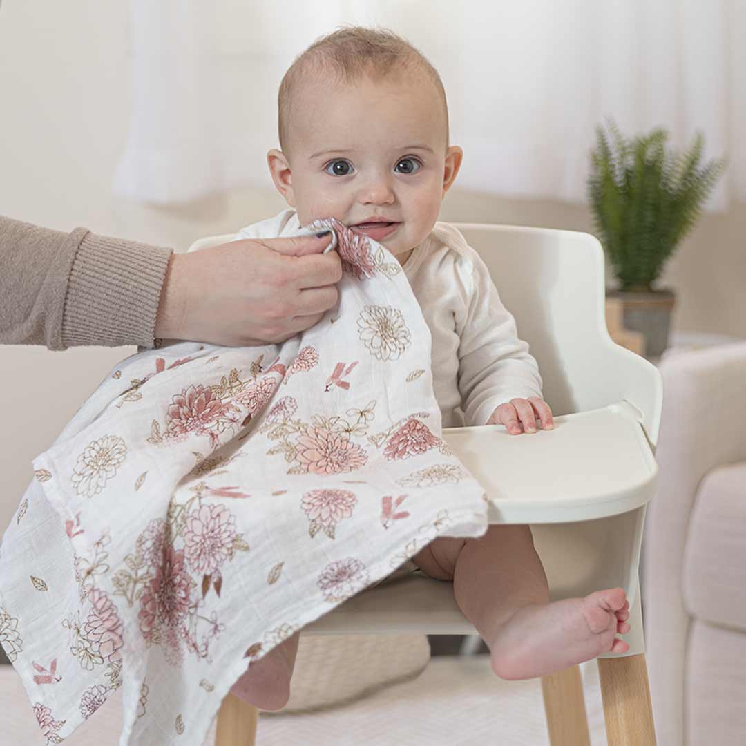 aden + anais Muslin Squares - Dahlia - 3 Pack-Muslin Squares- | Natural Baby Shower