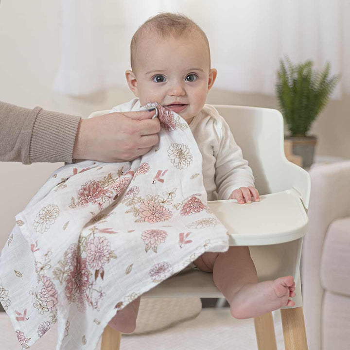 aden + anais Muslin Squares - Dahlia - 3 Pack-Muslin Squares- | Natural Baby Shower