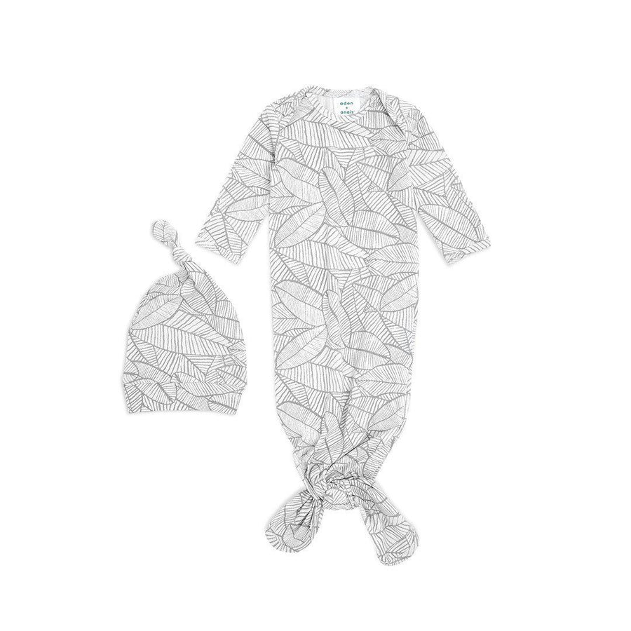 aden + anais Comfort Knit Gift Set - Zebra-Clothing Sets-One Size-Zebra | Natural Baby Shower