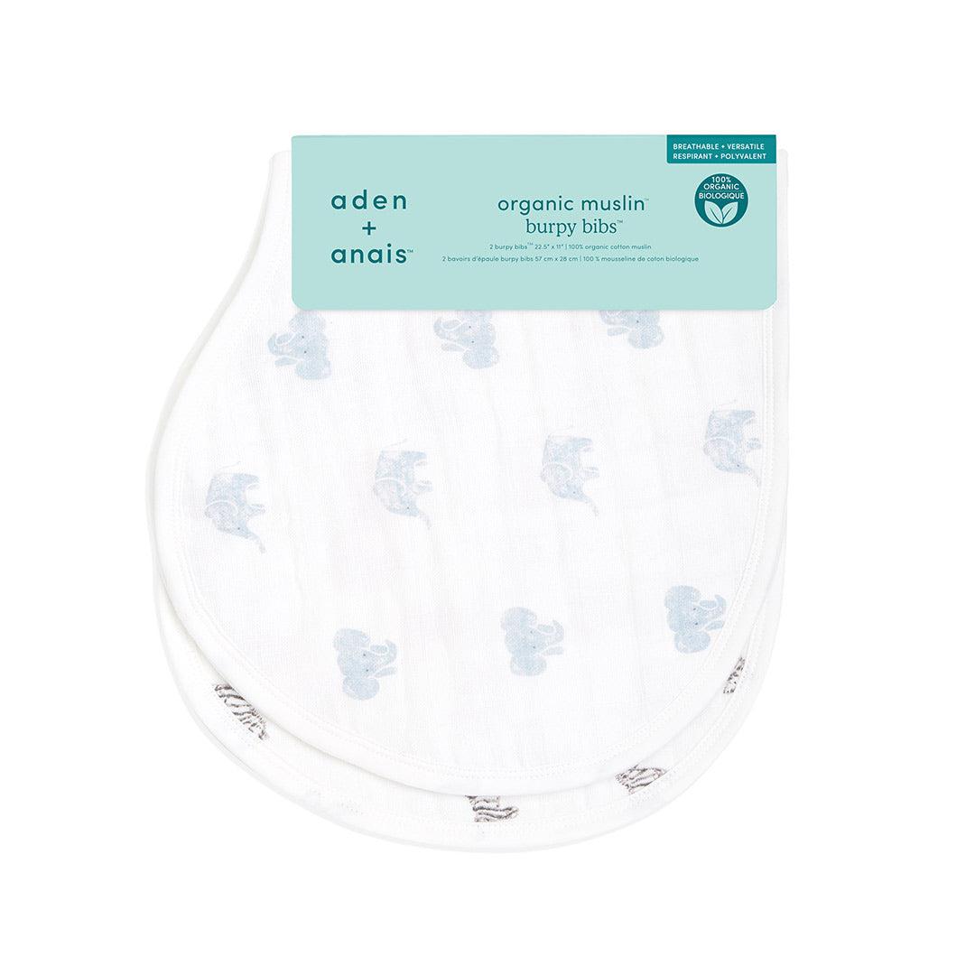 aden + anais Organic Burpy Bibs - Animal Kingdom - 2 Pack-Bibs- | Natural Baby Shower