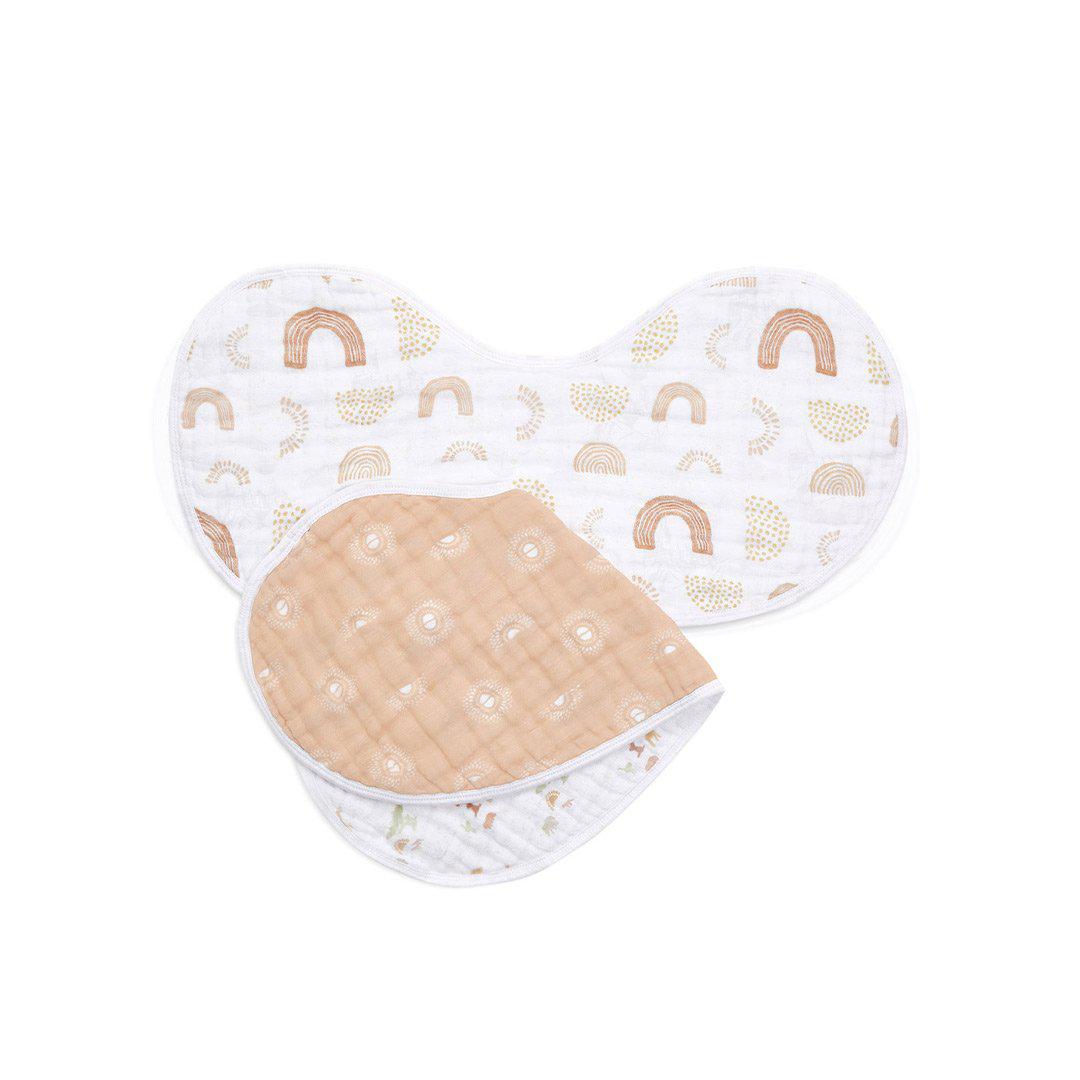 aden + anais Burpy Bibs - Keep Rising - 2 Pack-Bibs- | Natural Baby Shower