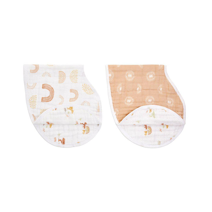 aden + anais Burpy Bibs - Keep Rising - 2 Pack-Bibs- | Natural Baby Shower