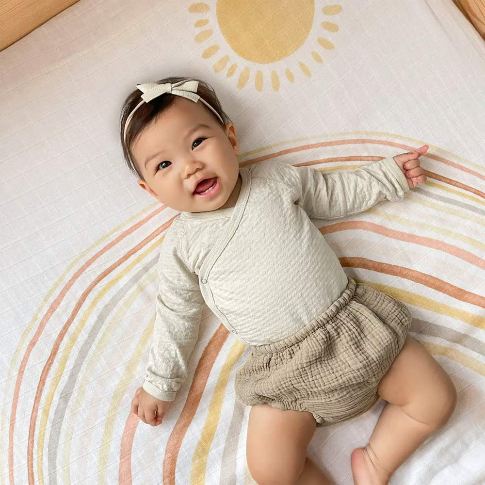 aden + anais Dream Blanket Cotton Muslin - Keep Rising - Rising Rainbow-Blankets-Keep Rising-Rising Rainbow | Natural Baby Shower
