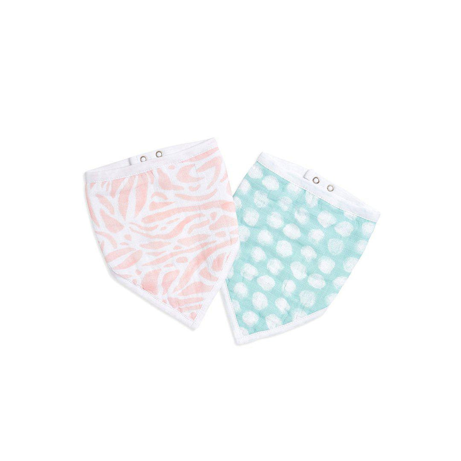 aden + anais Essentials Bandana Bibs - Tropicalia - 2 Pack-Bibs-Tropicalia- | Natural Baby Shower