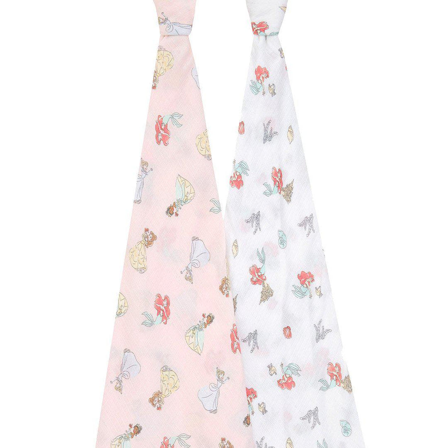 aden + anais Essentials Cotton Muslin Swaddle Blankets Disney Prince