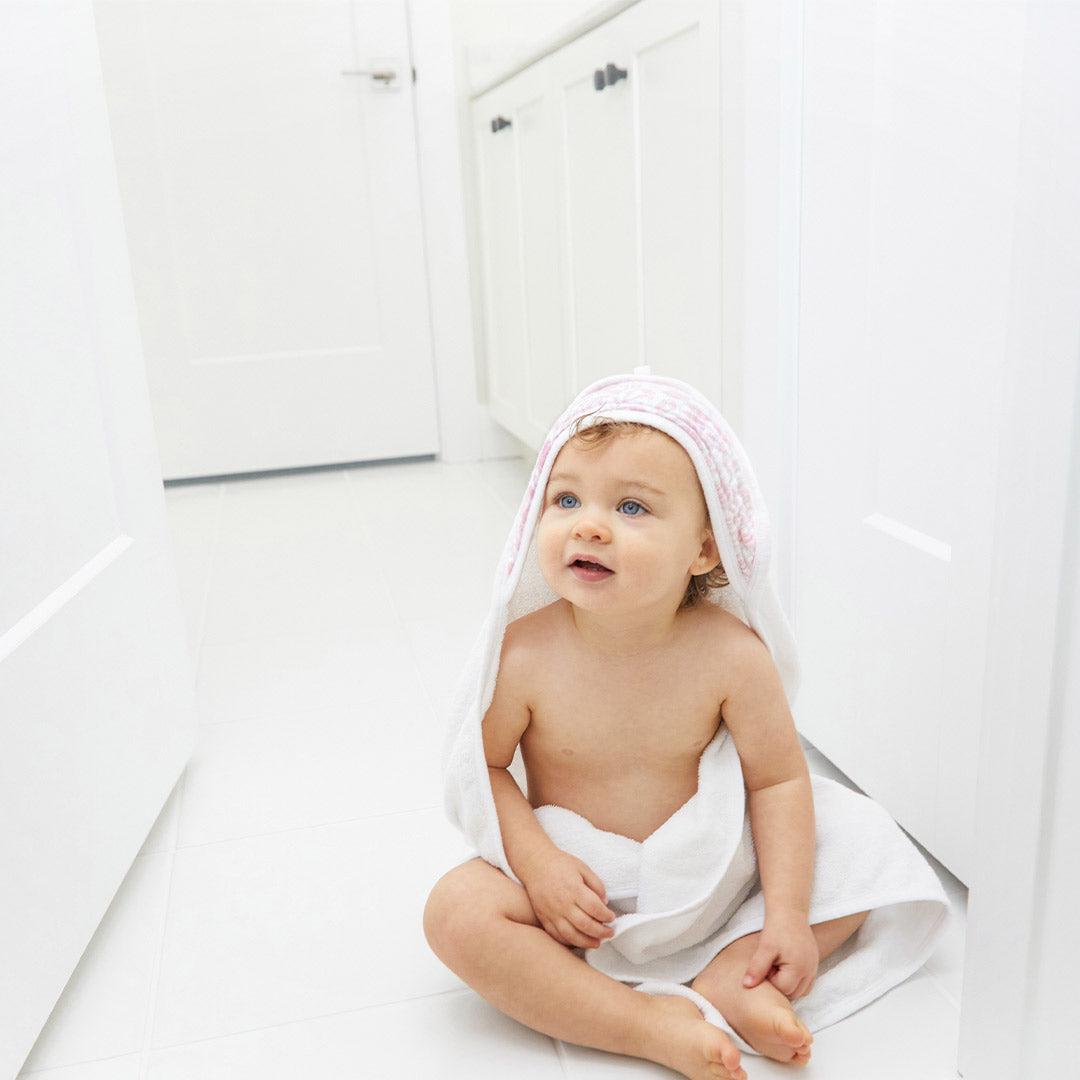 aden + anais Essentials Hooded Towels - Damsel - 2 Pack-Bath Towels- | Natural Baby Shower