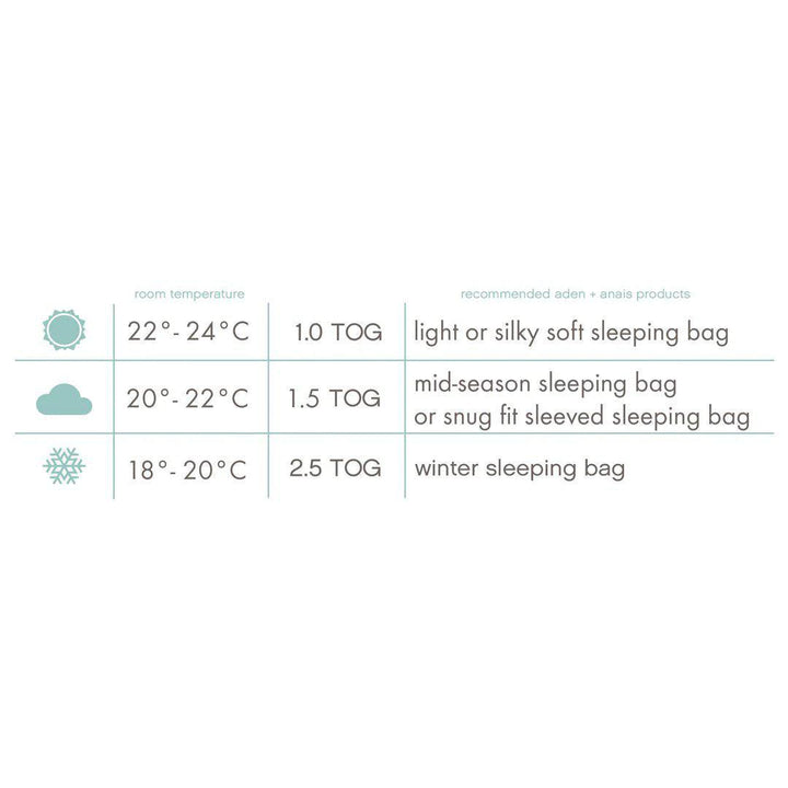 aden + anais Organic Light Sleeping Bag - Animal Kingdom - TOG 1.0-Sleeping Bags-Animal Kingdom-0-6m | Natural Baby Shower