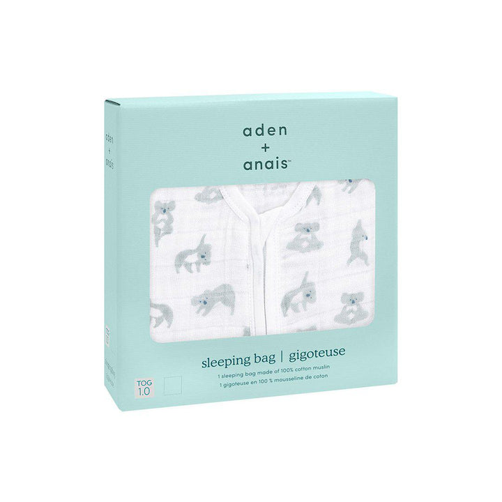 aden + anais Light Sleeping Bag - Now + Zen - TOG 1.0-Sleeping Bags-Now + Zen-0-6m | Natural Baby Shower