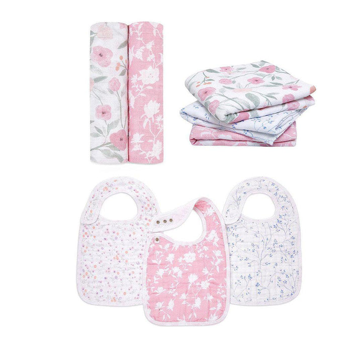 aden + anais Muslin Bundle - Mon Fleur-Muslin Squares- | Natural Baby Shower