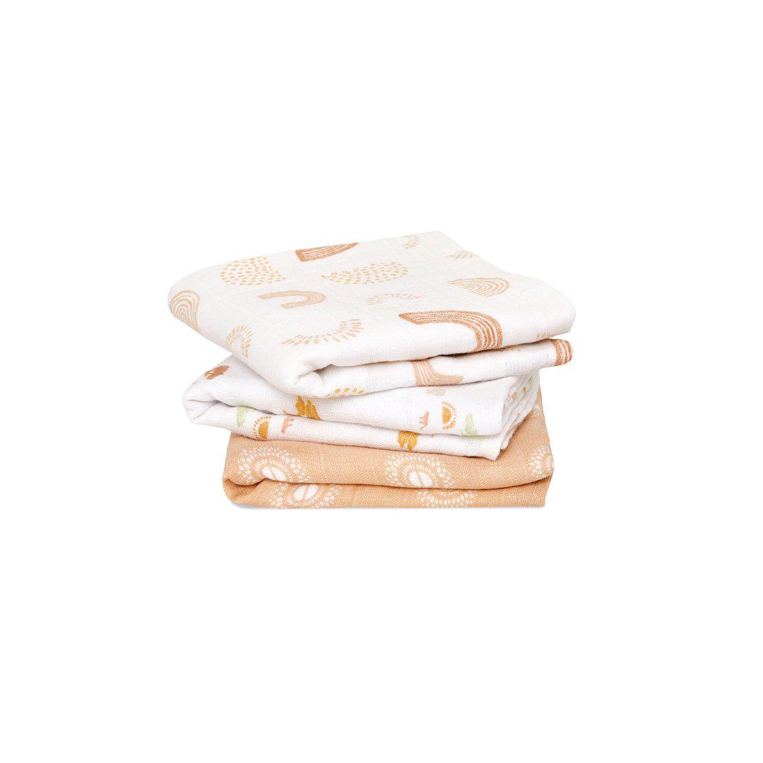 aden + anais Muslin Squares - Keep Rising - 3 Pack-Muslin Squares- | Natural Baby Shower