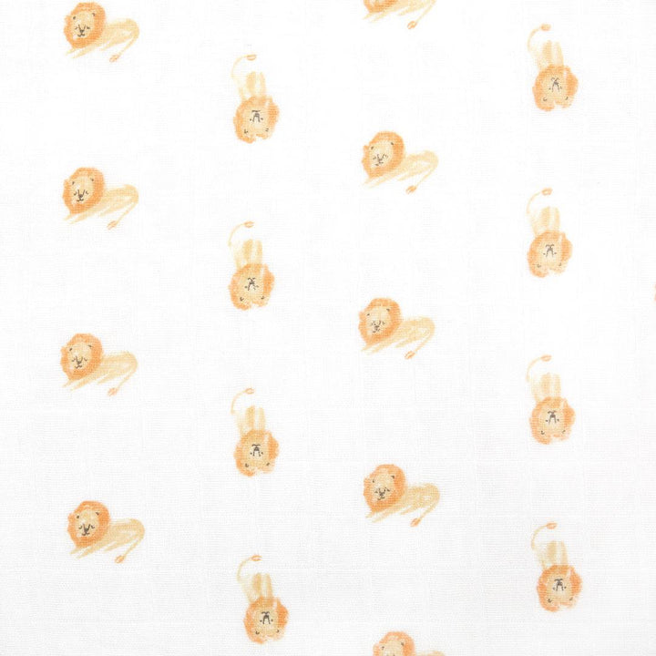 aden + anais Organic Muslin Swaddles - Animal Kingdom - 4 Pack-Muslin Wraps- | Natural Baby Shower