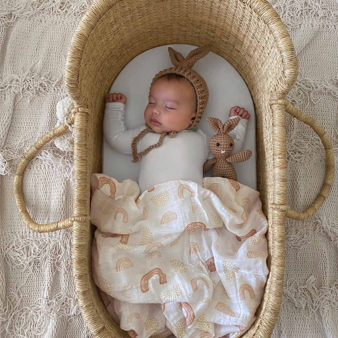 aden + anais Muslin Swaddles - Keep Rising - 4 Pack-Muslin Wraps- | Natural Baby Shower
