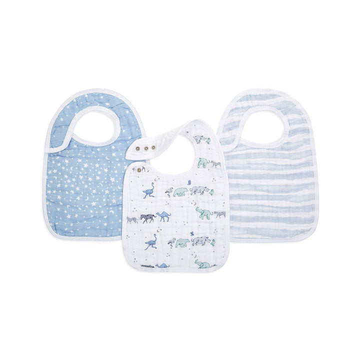 aden + anais Snap Bibs - Rising Star - 3 Pack-Bibs-Rising Star- | Natural Baby Shower