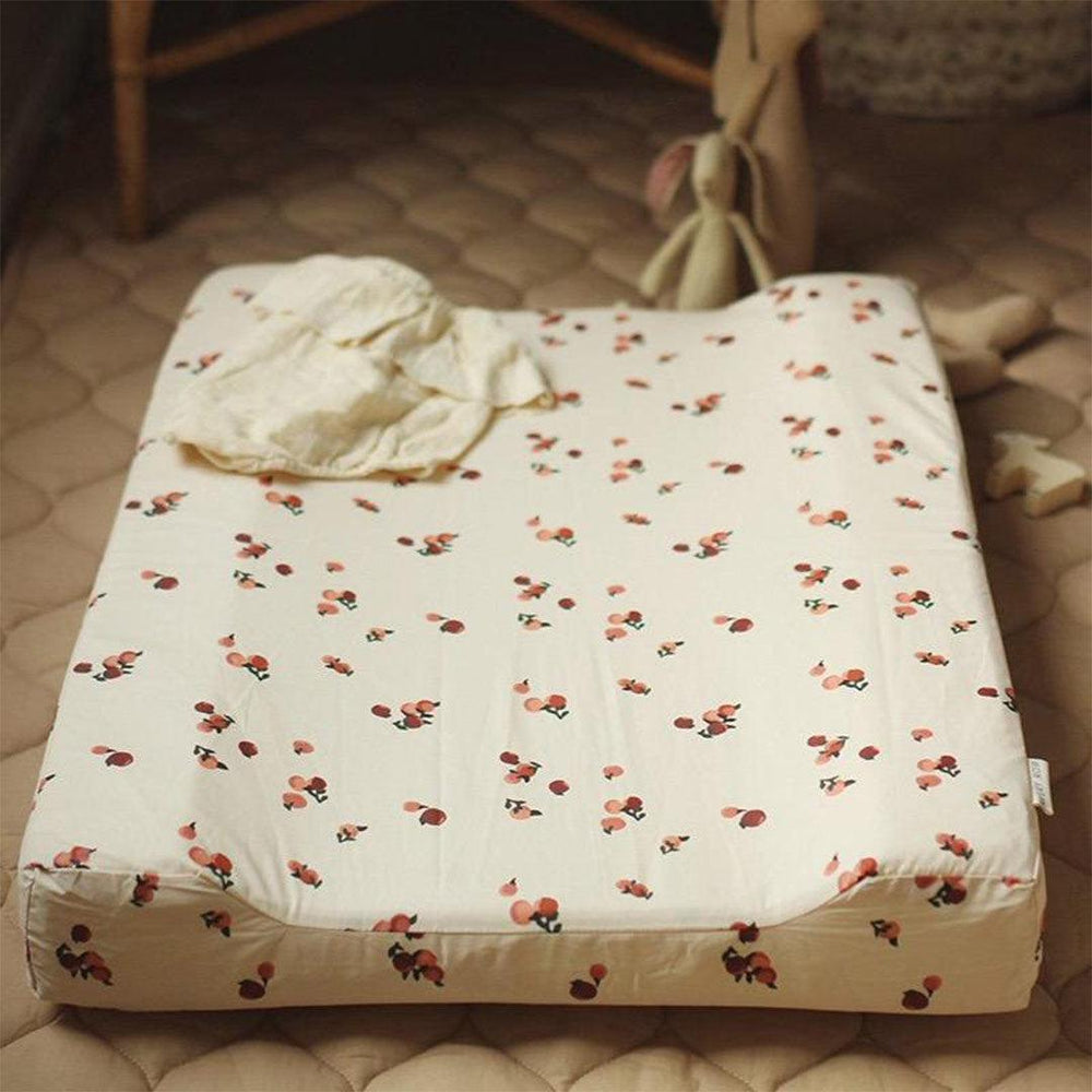Avery Row Baby Changing Cushion - Peaches-Changing Mats-Peaches- | Natural Baby Shower