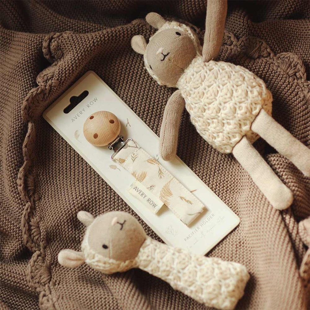 Avery Row
 Pacifier Holder - Grasslands-Pacifier Holders-Grasslands- | Natural Baby Shower