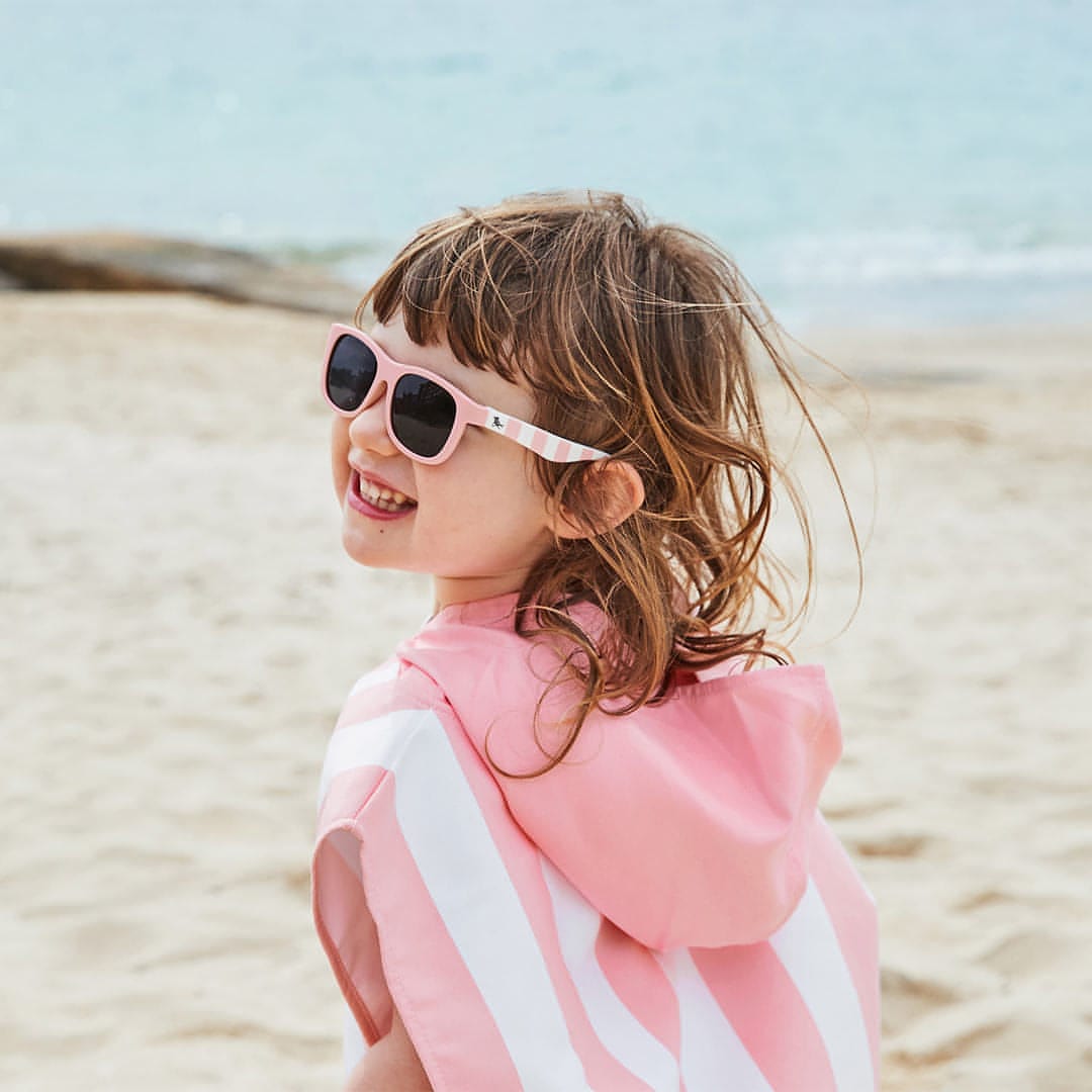 Dock & Bay Kid's Beach Poncho - Malibu Pink-Ponchos-Malibu Pink-2-4y | Natural Baby Shower
