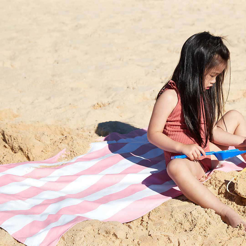 Dock & Bay Kid's Beach Towel - Malibu Pink-Beach Towels-Malibu Pink-Medium | Natural Baby Shower