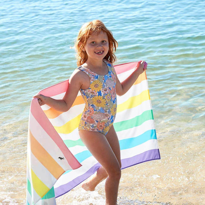 Dock & Bay Kid's Beach Towel - Unicorn Waves-Beach Towels-Unicorn Waves-Medium | Natural Baby Shower