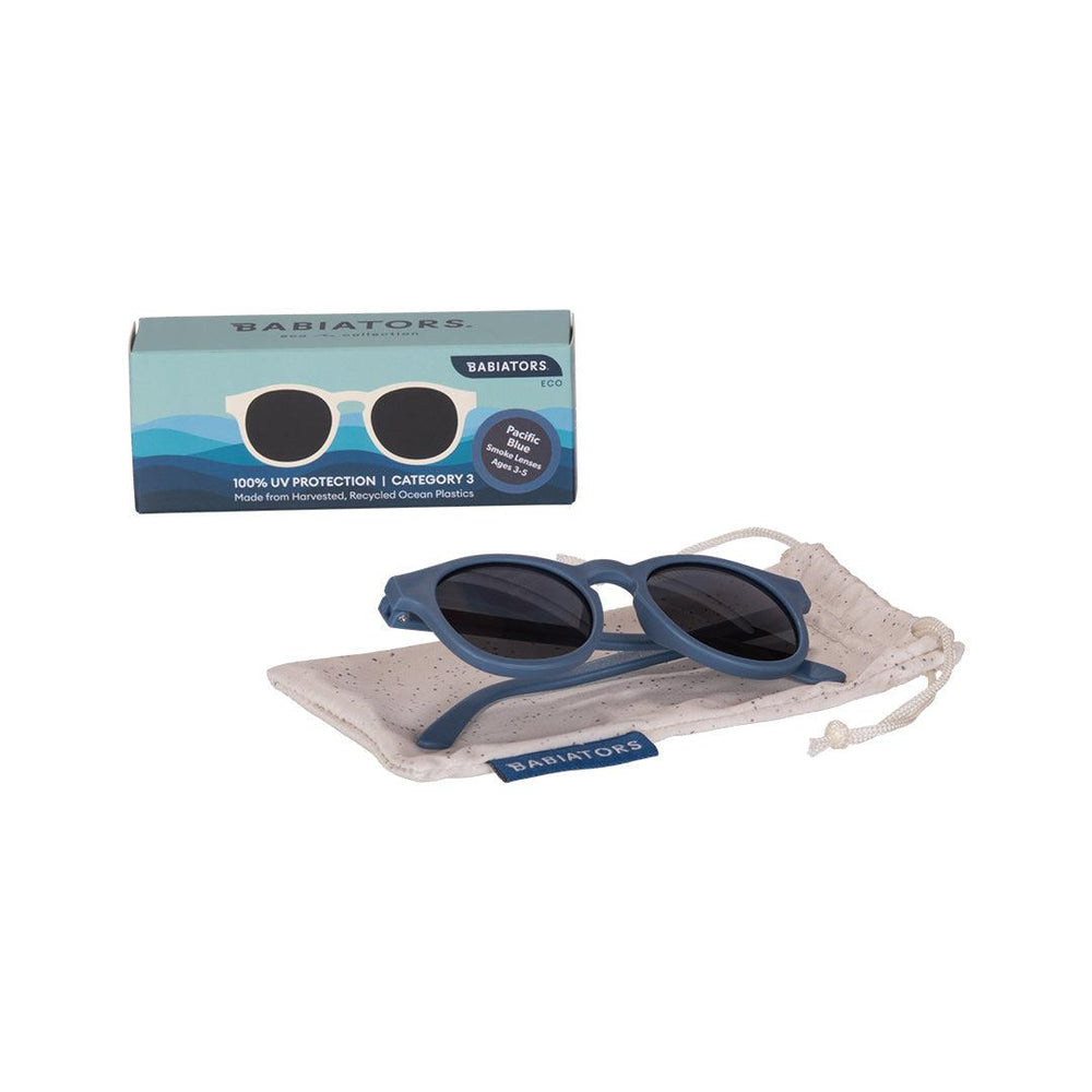 Babiators Eco Original Keyhole Sunglasses - Pacific Blue-Sunglasses-Pacific Blue-0-2 (Junior) | Natural Baby Shower